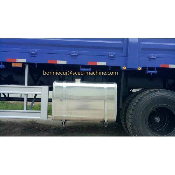 Remolque resistente 30T - 60T carga 12R22.5 de la pared lateral del remolque del tipo de columna semi semi