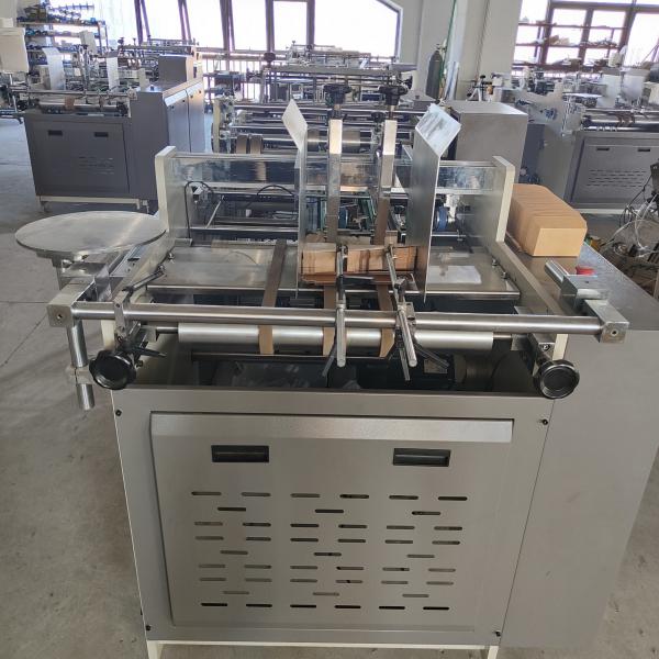 Non standard carton machine # decorative works # food carton # disposable lunch box # Hot-melt adhesive process