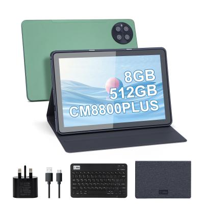 C idea Tablet for Student 8GB RAM 512GB ROM 10.1 inch Tablet PC with 2 SIM CM8800plus