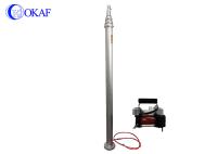 Mast télescopique pneumatique en aluminium anodisé 4,2 M 5,7 M