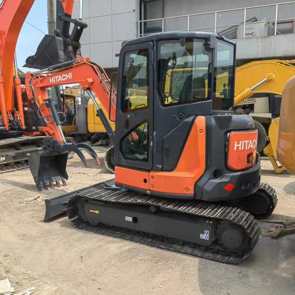 Used Original Hitachi ZX55 Hitachi Used Crawler Excavator Second Hand Mini 5 Ton Digger Construction Machinery
