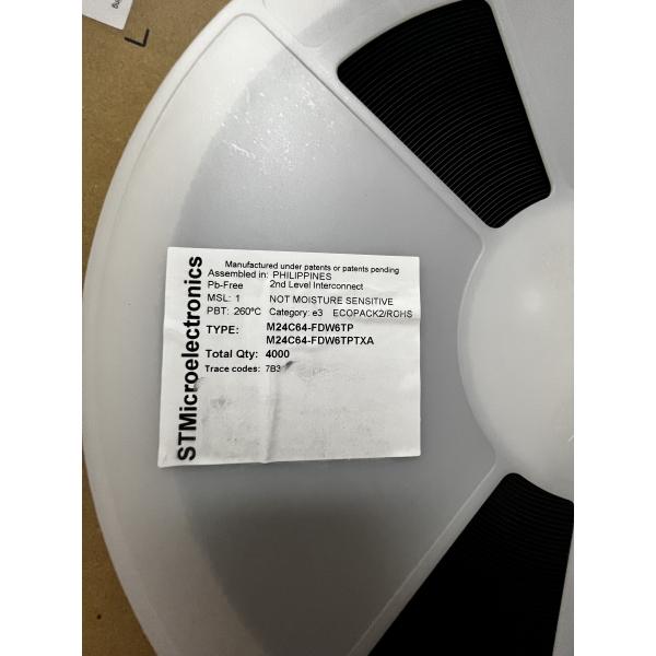 Integrated Circuits (ICs) Electronic Components   M24C64-FDW6TP  from STMicroelectronics