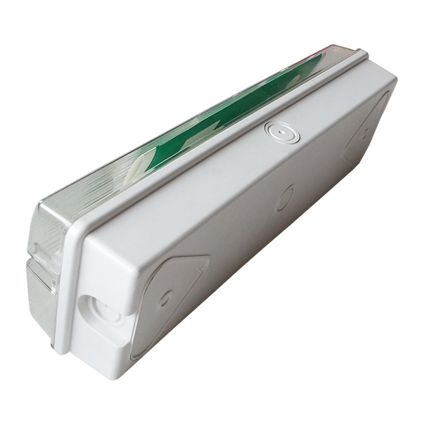 Fire Retardant ABS Casing Non Maintained Waterproof Emergency Light IP65 LED 3 Hours Duration EL015AN