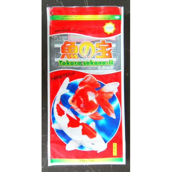 Cat Food / Fish Food Packaging Aluminium Foil Bag With Ziplock