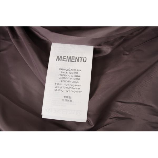MEMENTO Brown Mens Heavy Puffer Jacket For Winter