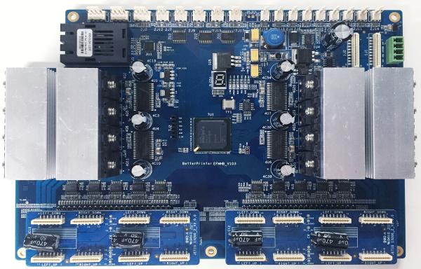De fibra ótica placa principal do Inkjet USB3.0 I3200 quatro para a impressora oval de Digitas de matéria têxtil