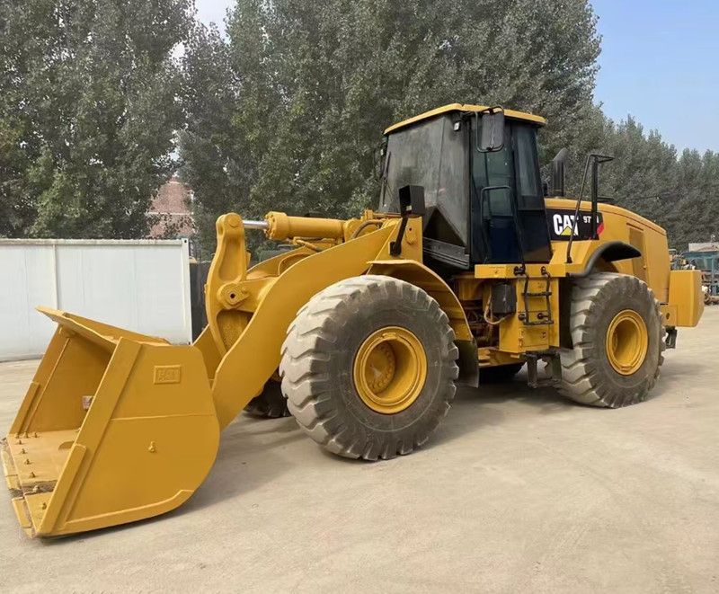 Хорошая производительность Caterpillar Wheel Loader 972 Cat Backhoe Loader Цена