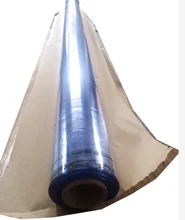 Clear PVC Mattress Roll Pack Sheet 45mic Non Sticky ISO/SGS Certified
