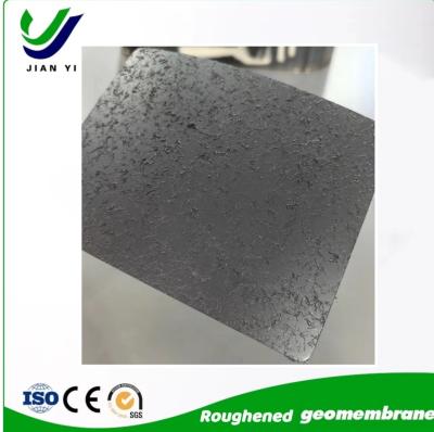 Construção fácil de colocar geomembrana texturizada de 1,0 mm a 2,5 mm para contenção de resíduos