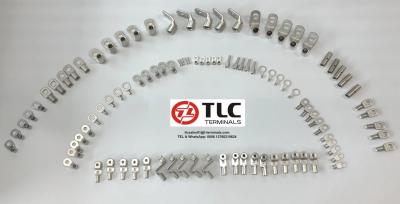 Full range of non insulated copper Terminal Lugs, Energy Terminals, Spade Terminals, Customized Copper Tube Terminals