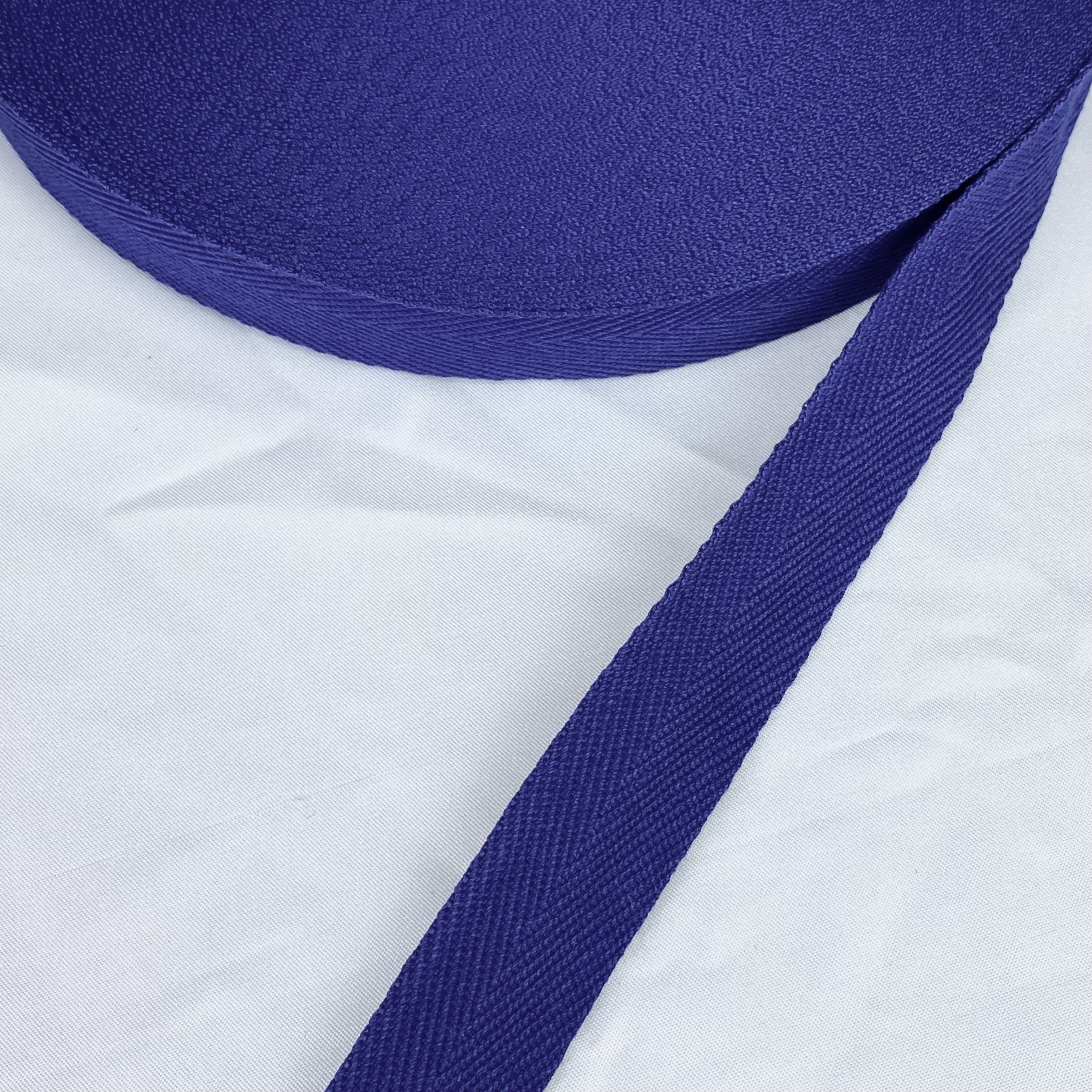 Herringbone polyester-cotton webbing Various colors Backpack strap Belt Handbag strap