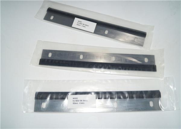 TOK Washing Up Blade Offset Printing Parts 283mm - 4 Hole Metal Material For  Machine