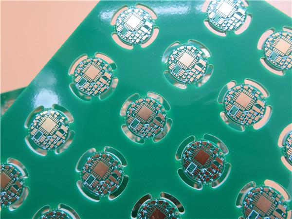 Immersoin Gold PCB On 4 layer Copper with Blind Via and Green soldermask