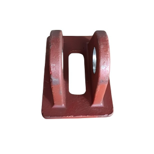 Install The Oil Cylinder Ear Plate HWYS202200049 for HOWO SINOTRUK