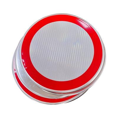 ODM Safety Warning Stop Sign Reflective Aluminum Sign Blanks For Highway Pedestrians
