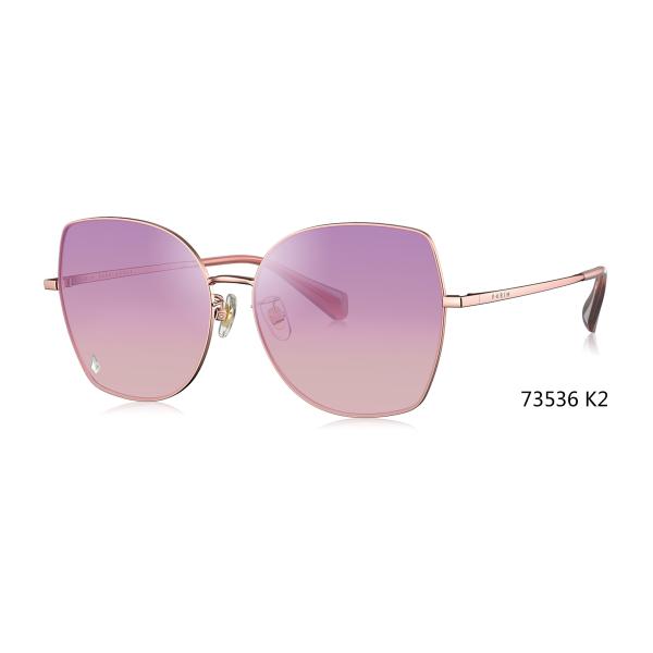 Солнечные очки #73536 K1/K2/K3 глаза кота женщин сплава металла Fullrim объективов зеркала предохранения от PA UV400 PARIM качественные