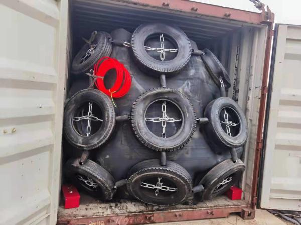 Marine Equipment Pneumatic Rubber Fender Buoyancy Yokohama Type