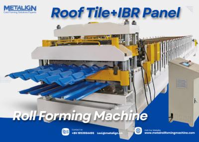 Double-Layer Chain-Driven Roll Forming Machine For Trapezoidal And Corrugated Roof Panels