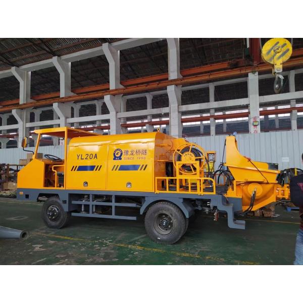 Putty Spray Machine Cement Mortar Spraying Gun Motor Power 45kw for School Renovation