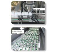 Emballage multi médical de bouteille de plat de vibration de machine à emballer de compte et
