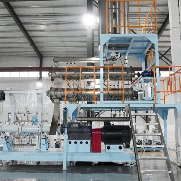 MIKIM New Design 3-4t/h Fish Extruder Machine Floating Fish Feed Pellet