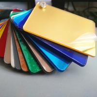 Golden White Wall Acrylic Mirror Sheet 5mm 24x15 8x10 4x8 4ftx6ft