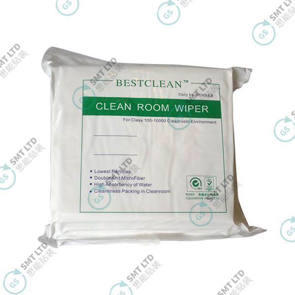 9 Inch Industrial Microfiber Dust-Free Wiping Cloth 100 Sheets