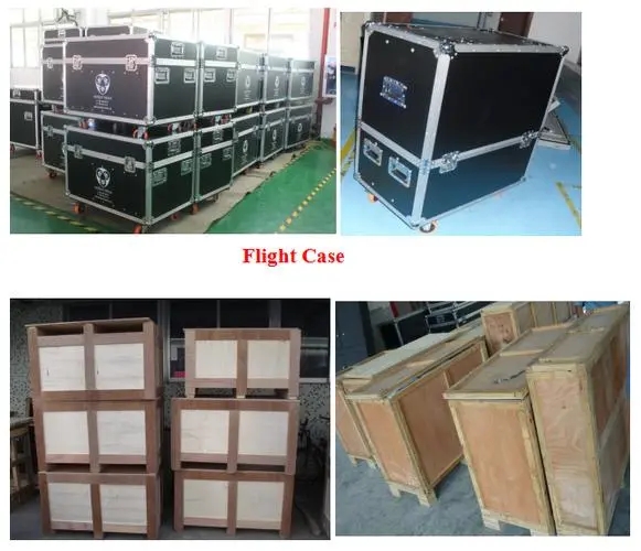 На открытом воздухе панель событий P3.91 500x1000mm изогнула экран приведенный IP65 ТВ с замками дуги