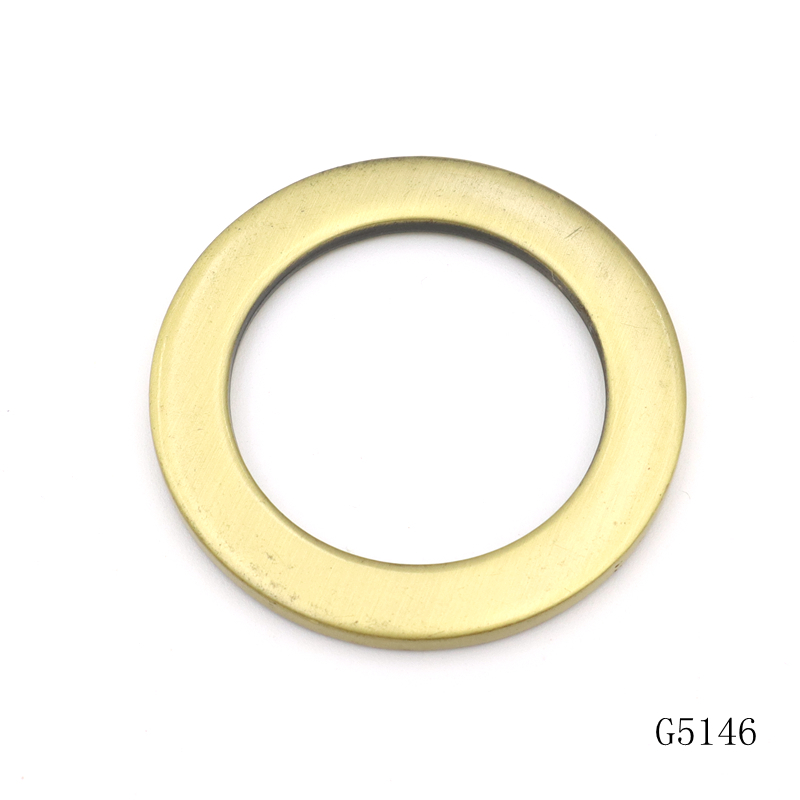 Shiny Metal O Ring Gold Flat O Ring Corrosion Resistant Special Bag Parts