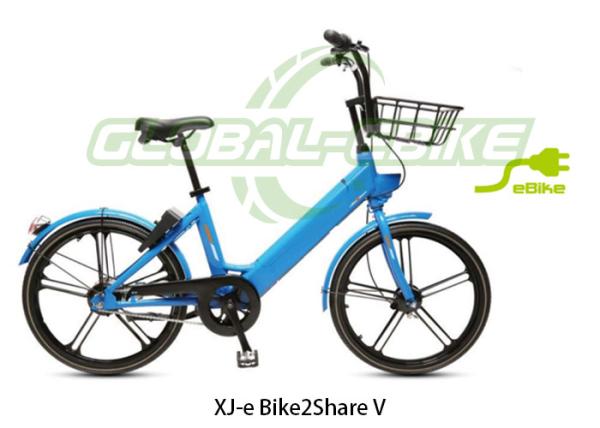 36V 13Ah Electric Bicycle Sharing With Anti Theft Function And Hiten Rigid Fork