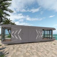 Casa cápsula de color personalizado con 1 dormitorio y 1 sala de estar, casa cápsula inteligente