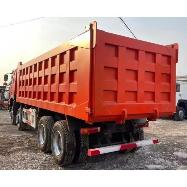SINOTRUK HOWO 380HP Euro II With Oil Bathing System 8X4 TIPPER TRUCK
