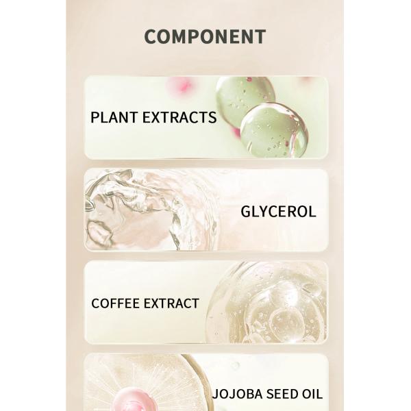 Shampoing croissance capillaire marque de distributeur à base de plantes, marque blanche