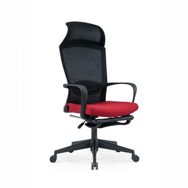 Stainless Steel Swivel Office Chair with Adjustable Back Support and Ergonomic Design