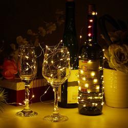 Mini LED String light 2M Silver Wire Fairy Lights for Garland Home Christmas Wedding Party Decoration Powered by CR2032