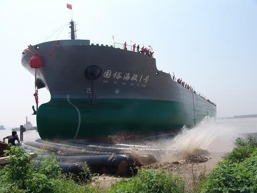 Navio de levantamento do lançamento de doca seca de Marine Rubber Ship Launching Airbags