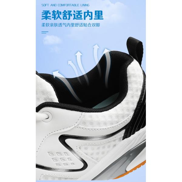 Custom Tennis Shoes Badminton Shoes With Anti-Slip Feature Fashion Design In Large Size 46 47 Outdoor Wearing