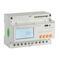 Acrel ADL3000-E-B/KC Din Rail Energy Meter Três fases com exportação zero