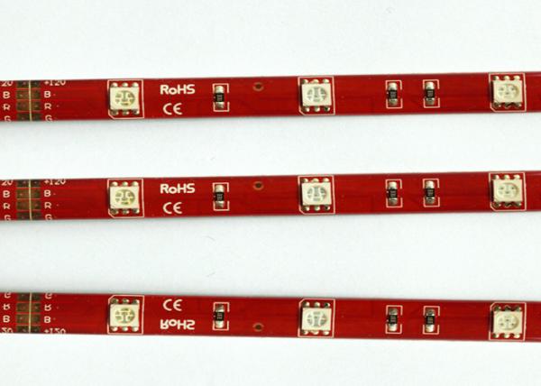 Waterproof 12V Micro Color Changing Led Strip Lights 300 SMD 48W ROHS Passed