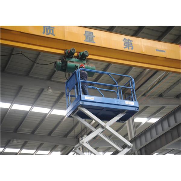 Large Working Space Rough Terrain Scissor Lift Active Oscillation Axle Easy Maintaining