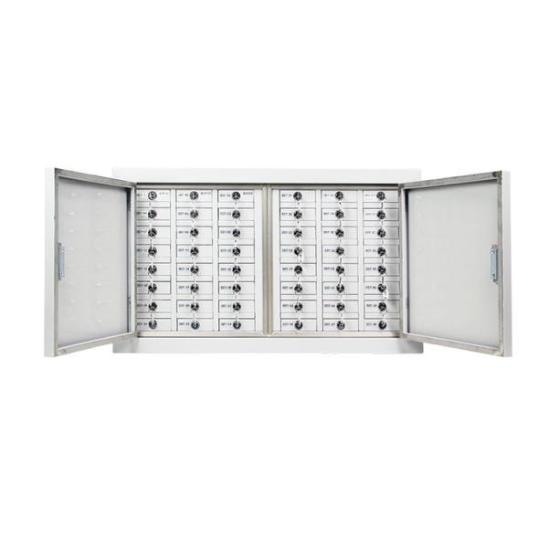 48 Doors Steel Locker Muchn Cell Phone Cabinet Public Signal Shielding