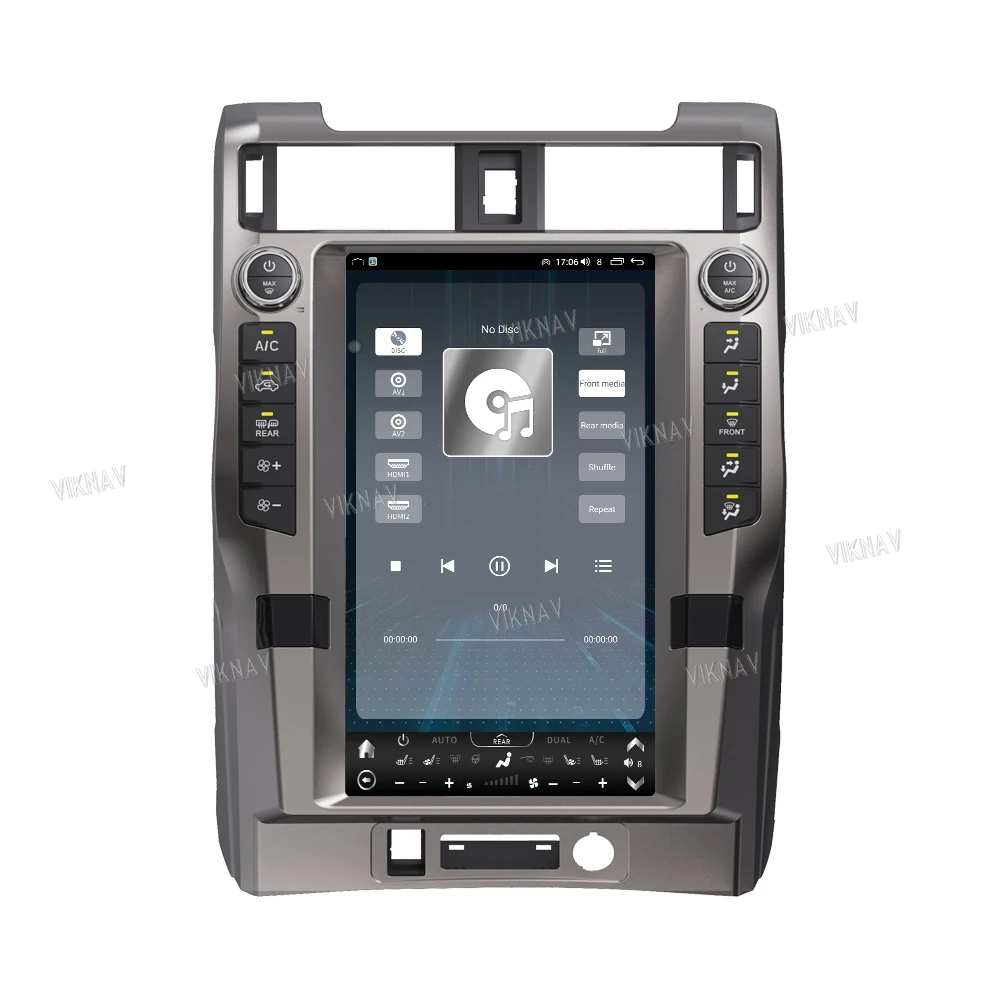 Android Toyota 4Runner Head Unit Авто стерео 2010-2023 Мультимедийный проигрыватель Замена