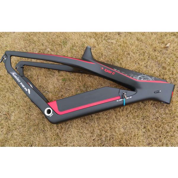Disc Brake Hydraulic Electric Mountain Bicycle E MTB Carbon Fiber Off-Road Fat Tire