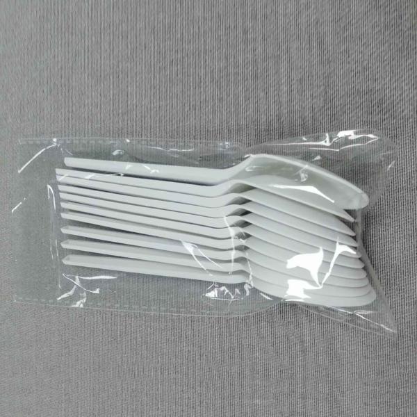 Eco Friendly Biodegradable 4.7 Ice Cream Spoon 100% All-Natural Utensils natural starch fork spoon knife