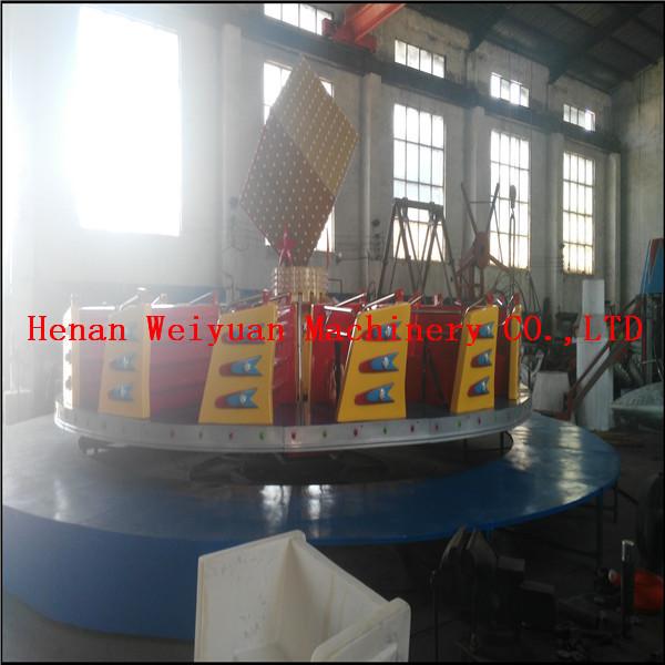 40 seats  Outdoor Funfair Amusement Hully Gully Rides Attractions For The Park