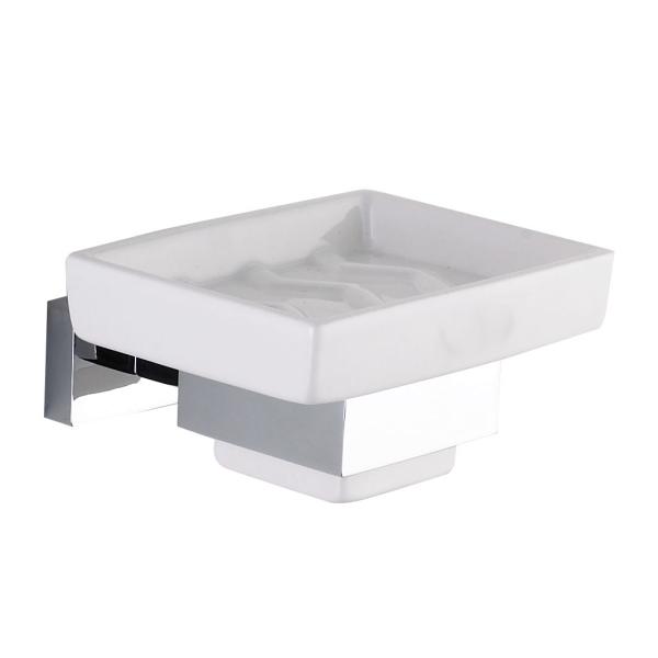 Soap Dish 86002 -Square &Brass&Chrome&Ceramic &Bathroom Accessories &kitchen&Sanitary Hardware