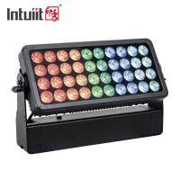 40x10w Rgbw Ip65 4 en 1 laveur de murs LED extérieur LED City Color Flood Light