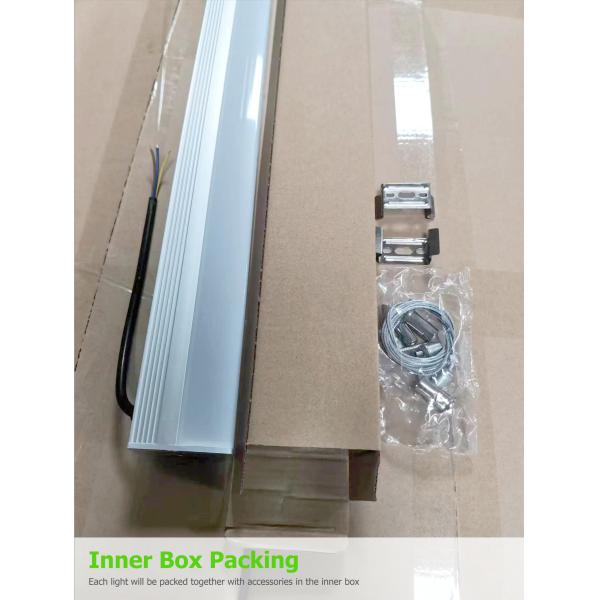 disipador de calor de aluminio de iluminación pendiente linear blanco de 36W 3600lm los 47in LED