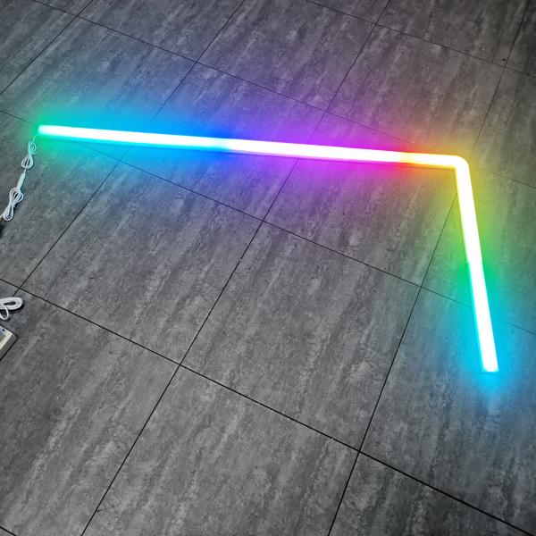 Tuya APP RGBIC LED Линейный Баттен Умный Стенный Свет Многоцветная Синхронизация Музыки