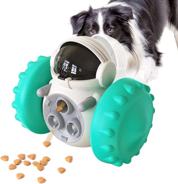 Pet Slow Treat Toy Dogs Food Puzzle Feeder ToysSuitable Robot Food Dispenser Interactive